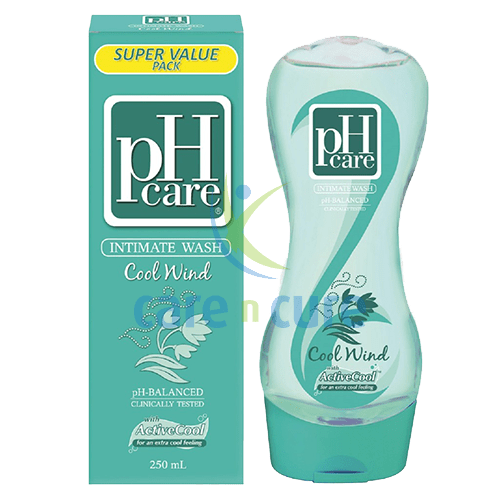 PH Care - Cool Wind - Intimate Wash (50ml) - Green