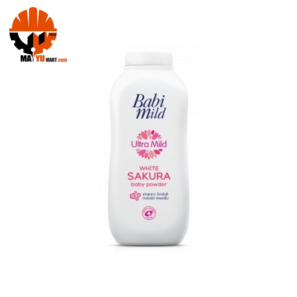 Babi Mild - Ultra Mild - White Sakura - Baby Powder (350g)