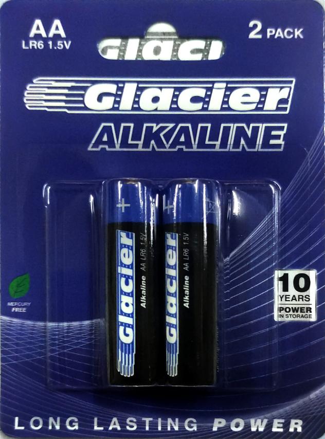 Glacier - Alkaline - LR6 (2 Pack) (AA)