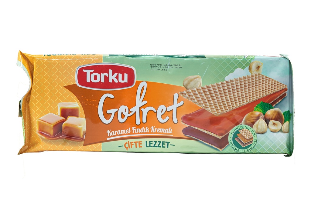 Torku - Caramel Hazelnut Cream Wafer (142g)