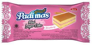 Padimas - Mini  Layer Cake - Strawberry (10g)