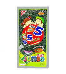 555 - Jumbo - Extra Rich Tasty Grilled Seaweed - Green (3g)