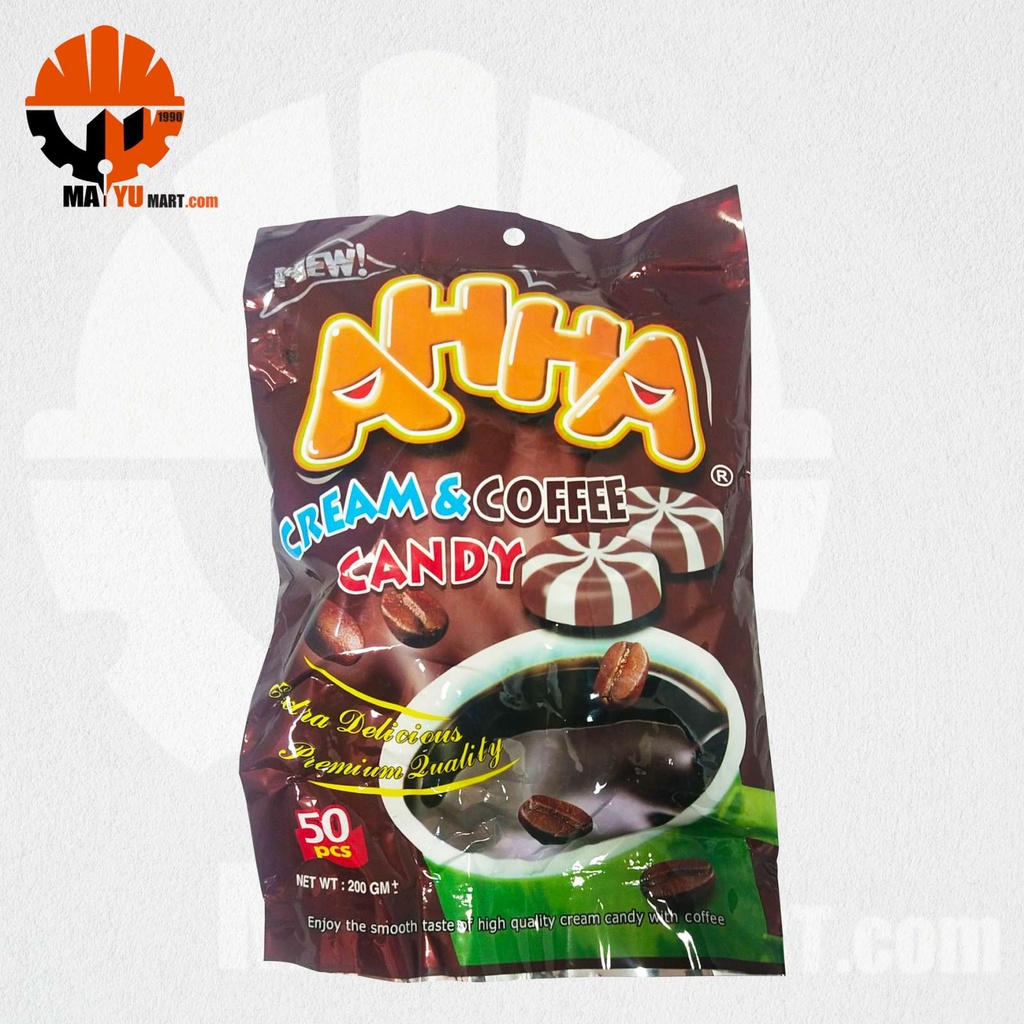 Ahha - Cream &amp; Coffee Candy (50pcs) (200g)