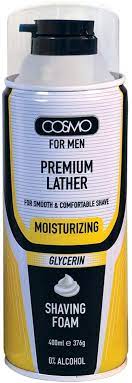 Cosmo - Shaving Foam Moisture - Yellow (400ml)