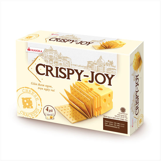 Crispy-Joy - Cheese Crackers (180g)