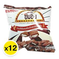 Euro - Semon Chocolate Cereal Filled With Cream (17g)