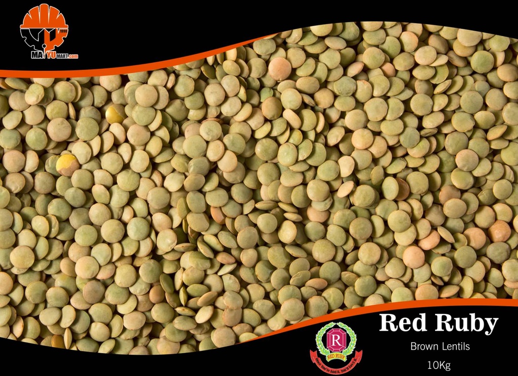 Red Ruby - Brown Eye Beans (ပဲလွန်းညို) (1kg)