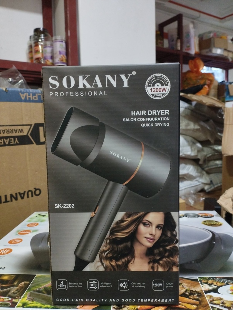 Sokany - Hair Dryer - (SK-2202)