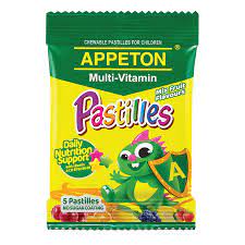 Appeton Multi-vitamin Pastilles - Mix Fruit Flavous