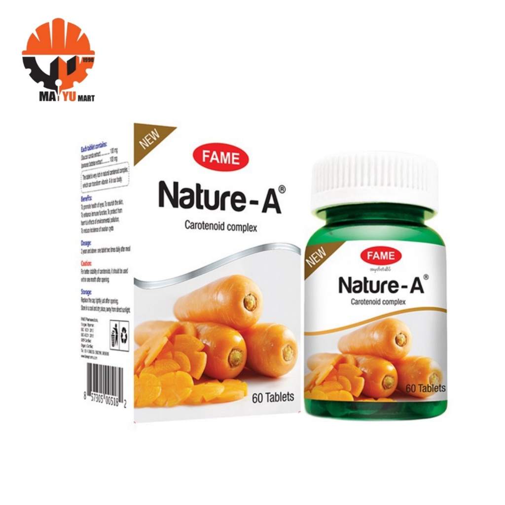 Fame - Nature-A - Carotenoid Complex (60Tablets)
