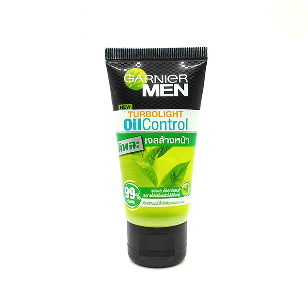 GARNIER - MEN - Turbolight Oil Control Matcha Deep Clean Foaming Gel (100ml)