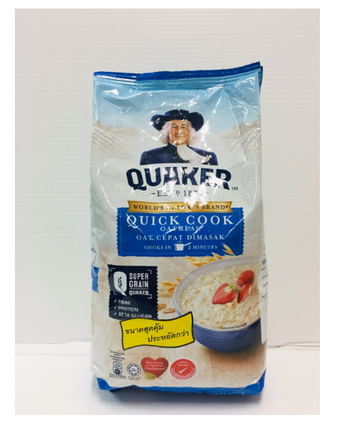 Quaker - Quick Cook - Oatmeal (1kg)