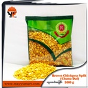 Red Ruby - Brown Chickpeas / Black Chana (Split) / Chana Dal (ကုလားပဲအခြမ်း) (300g Pack)