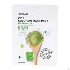 Lebelage - Cica Solution Mask Pack - Green (25g)