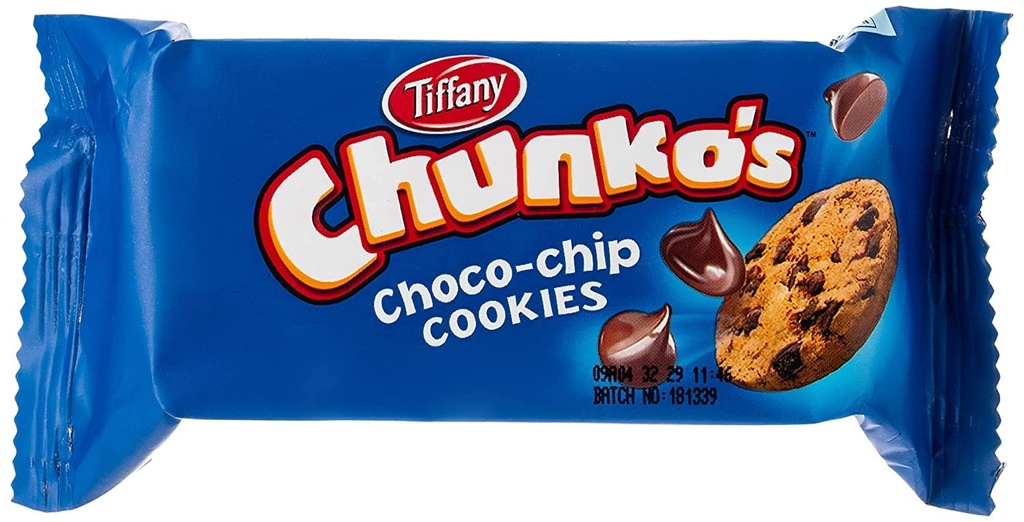 Tiffany - Chunko's Choco-Chip cookies (40g)