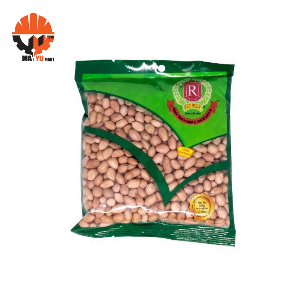 Red Ruby - Peanuts (Creamy) (မြေပဲအဖြူ) (300g Pack)