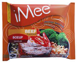 iMee - Beef Flavour Instant Noodle (70g) - Dark Yellow