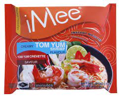 iMee - Tom Yum Shrimp Flavour Instant Noodle (70g) - Orange