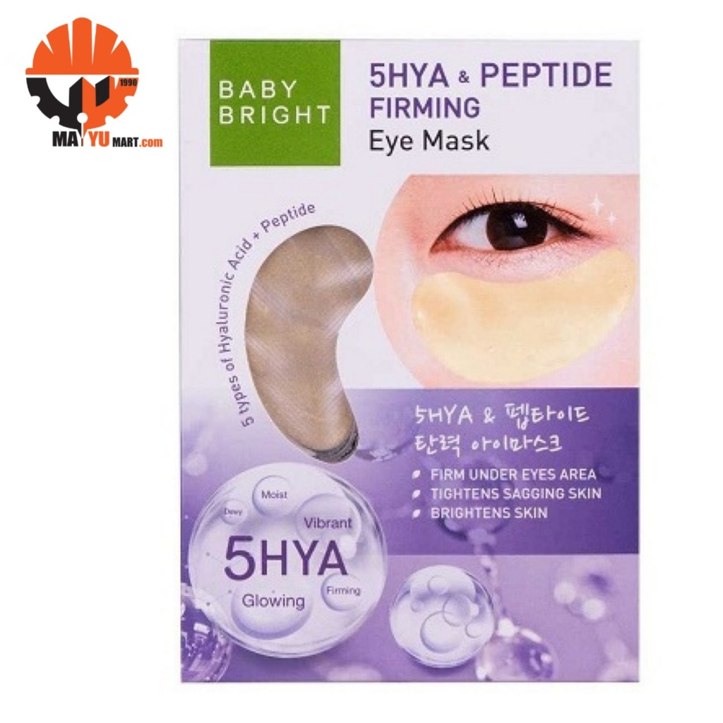Baby Bright - 5HYA &amp; Peptide Firming Eye Mask (2.5g)