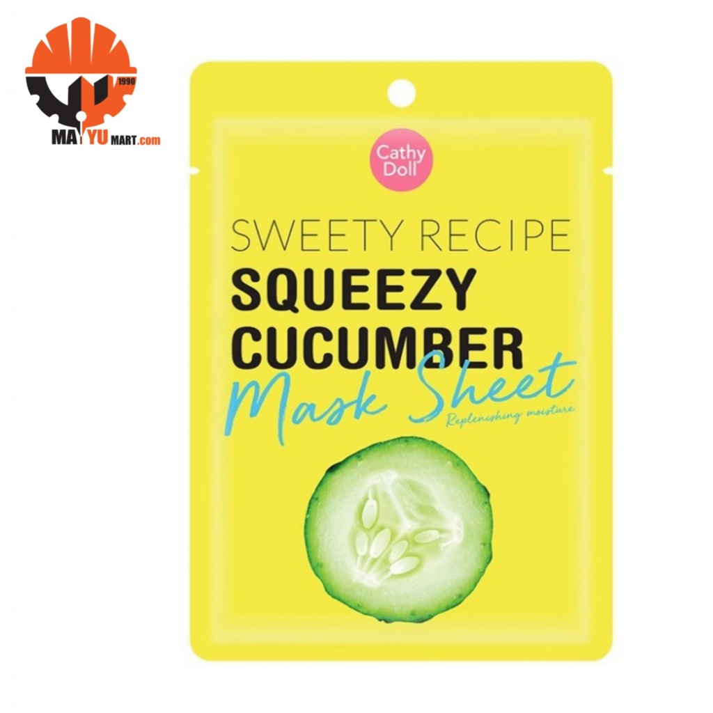 Cathy Doll - Sweety Recipe - Squeezy Cucumber - Mask Sheet (25g)