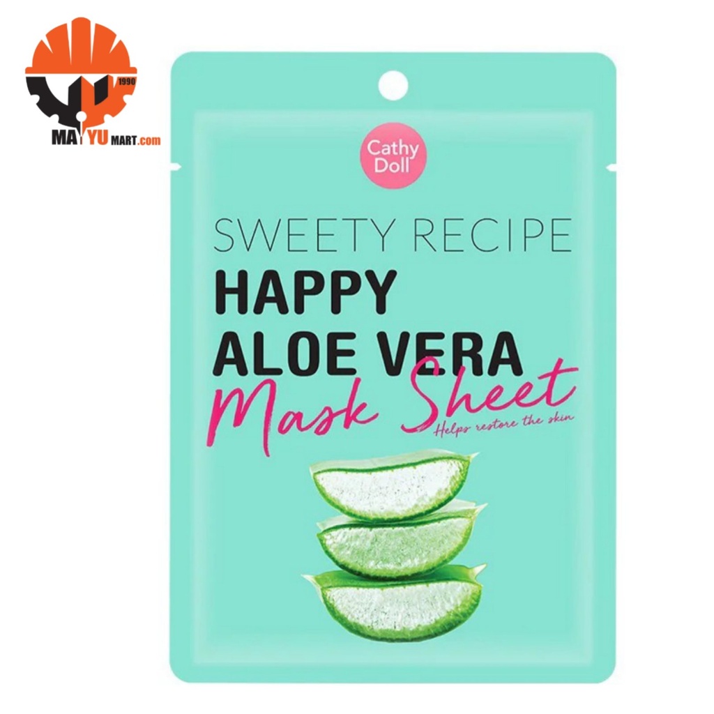 Cathy Doll - Sweety Recipe - Happy Aloe Vera - Mask Sheet (25g)