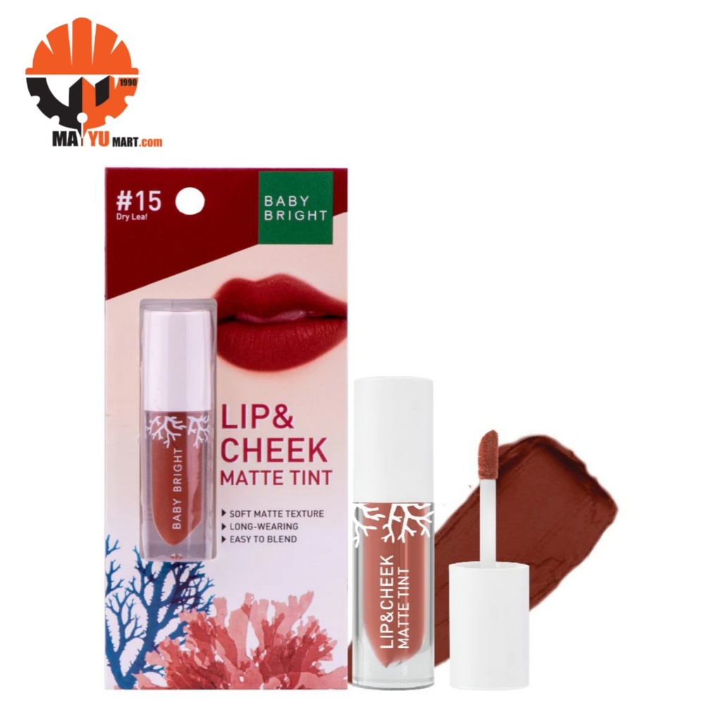 Baby Bright - Lip &amp; Cheek Matte Tint #15 (Dry Leaf)