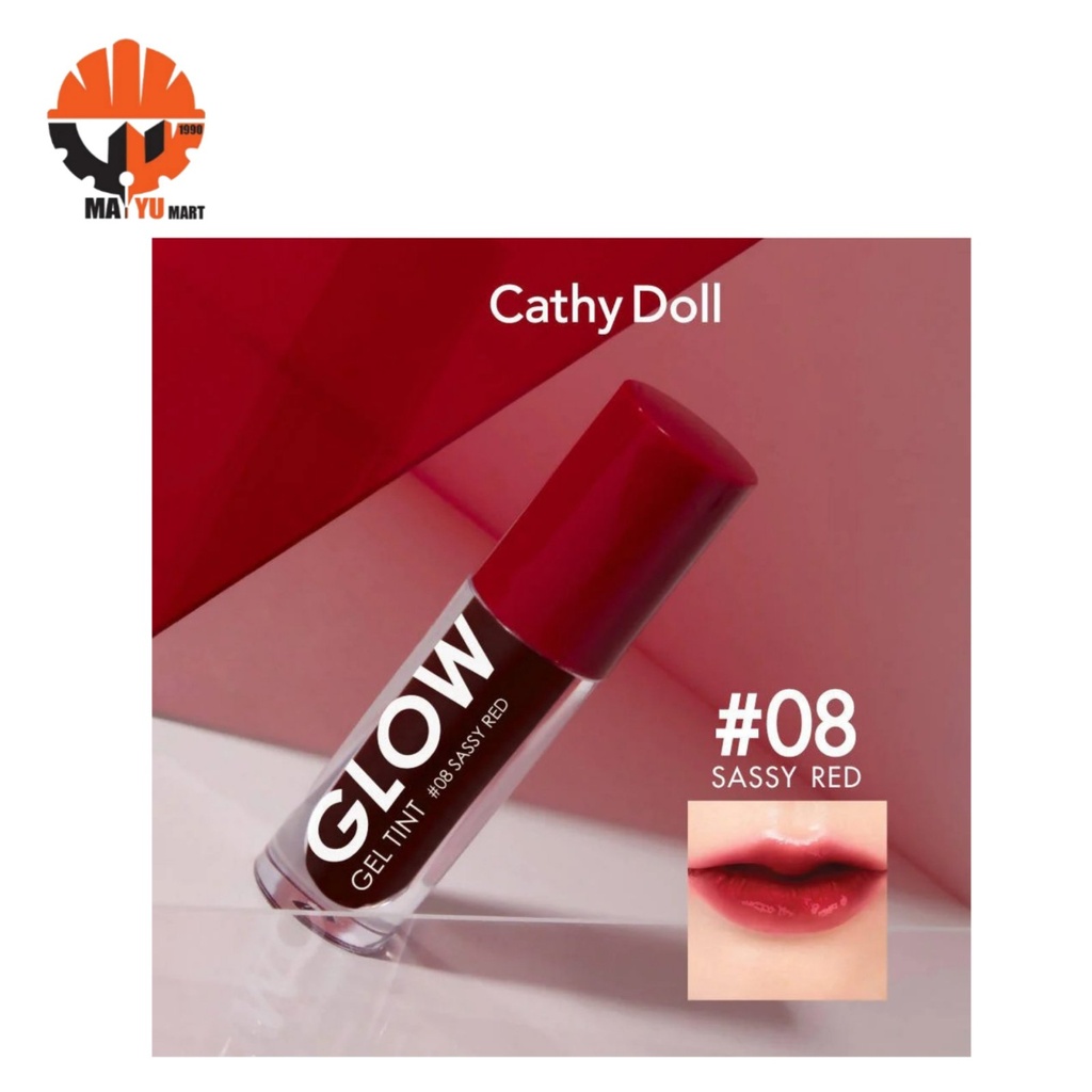 Cathy Doll - Glow Gel Tint - 08 (Sassy Red)