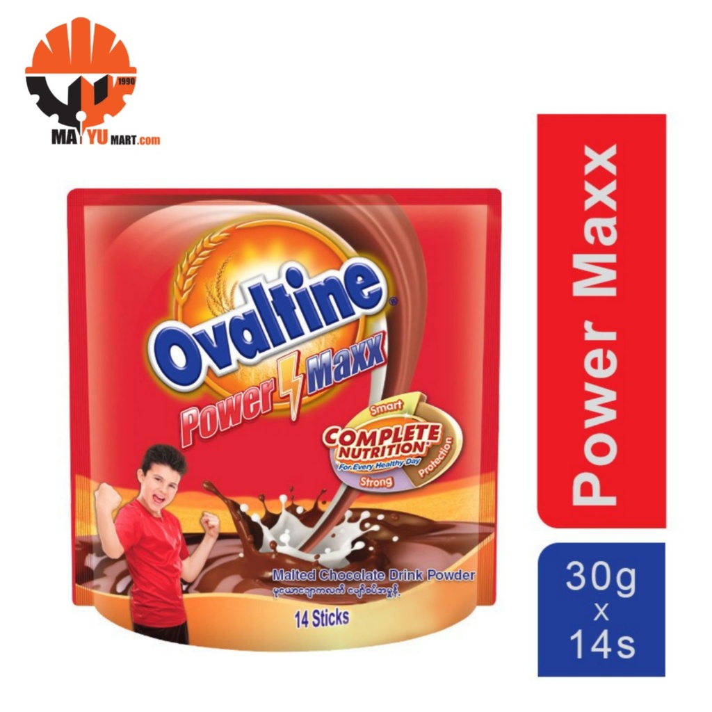 Ovaltine - Malted Chocolate Drink Powder (30g x 14sticks)