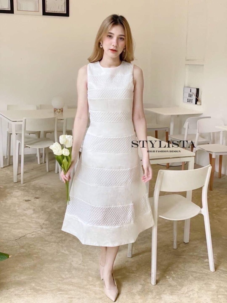 DressUp - Stylista White Dress(S Size)(No.888)