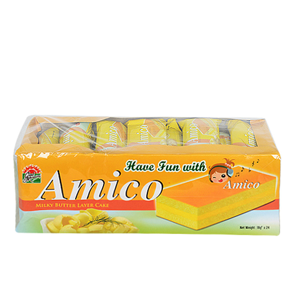Amico - Milky Butter Layer Cake (18g) (Halal)