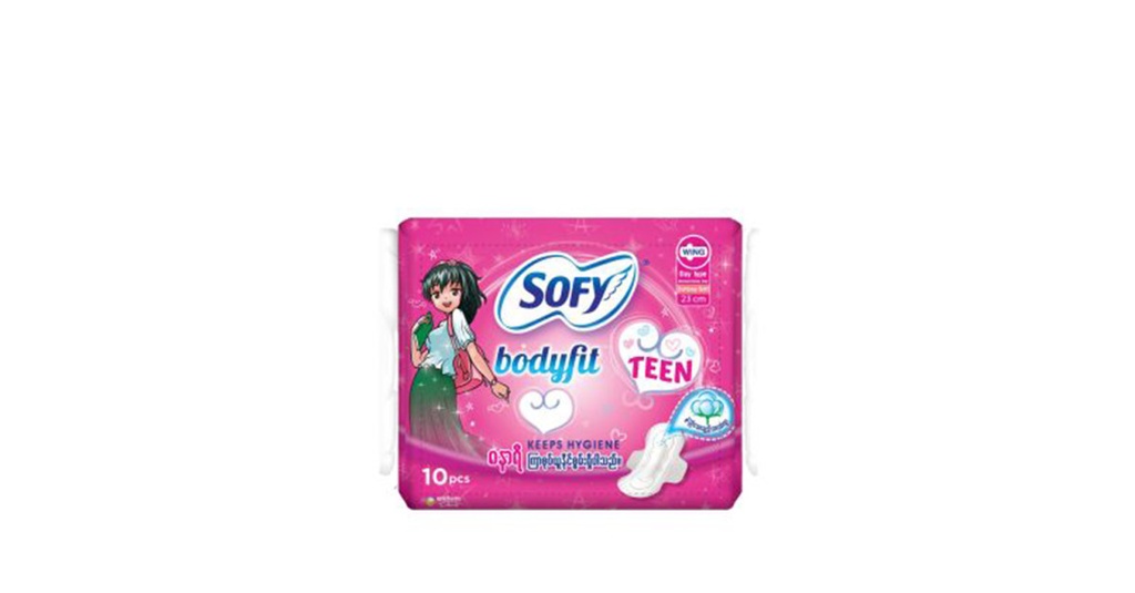 Sofy - Body Fit Teen - Cotton Type (23cm) (10pcs)