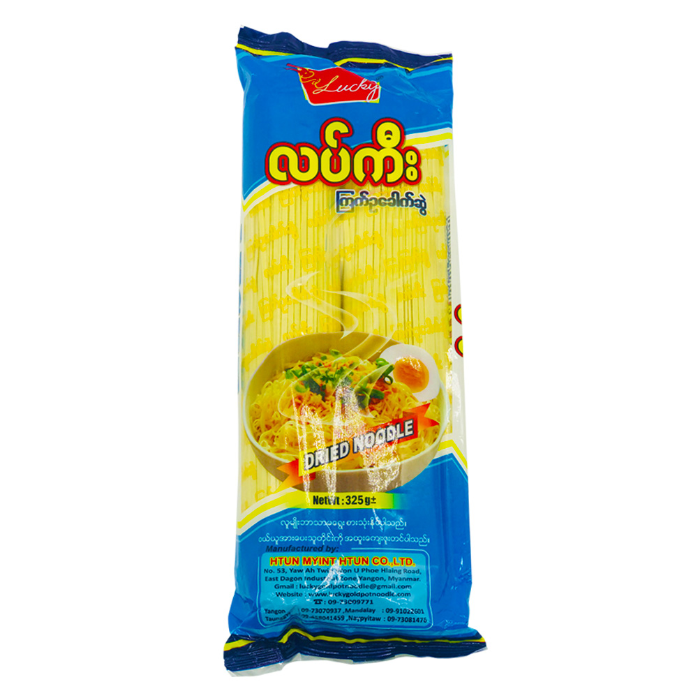 Lucky - Dried Noodle Egg - Blue (325g)