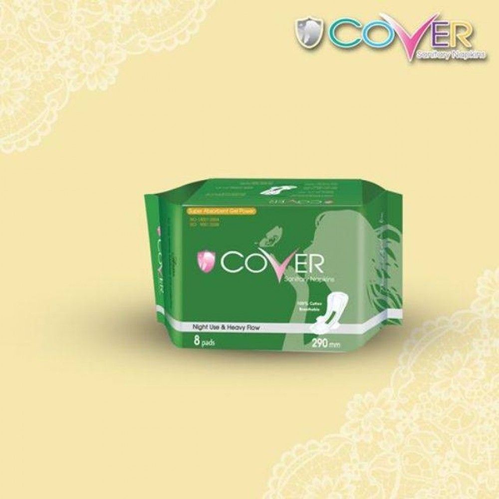 COVER - Sanitary Napkins(8pads) - Green(အရင့်)