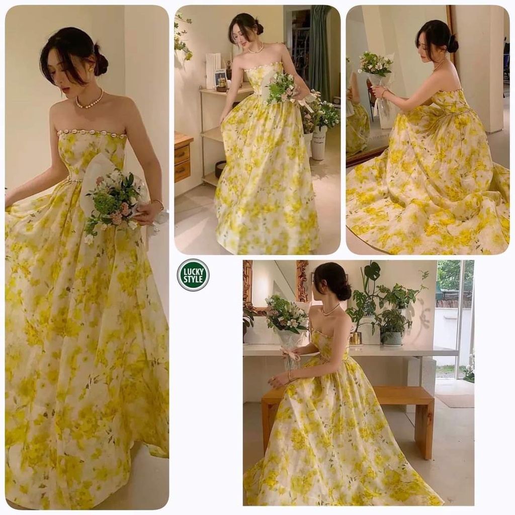 DressUp -  Lucky Style Yellow Dress(No.996)