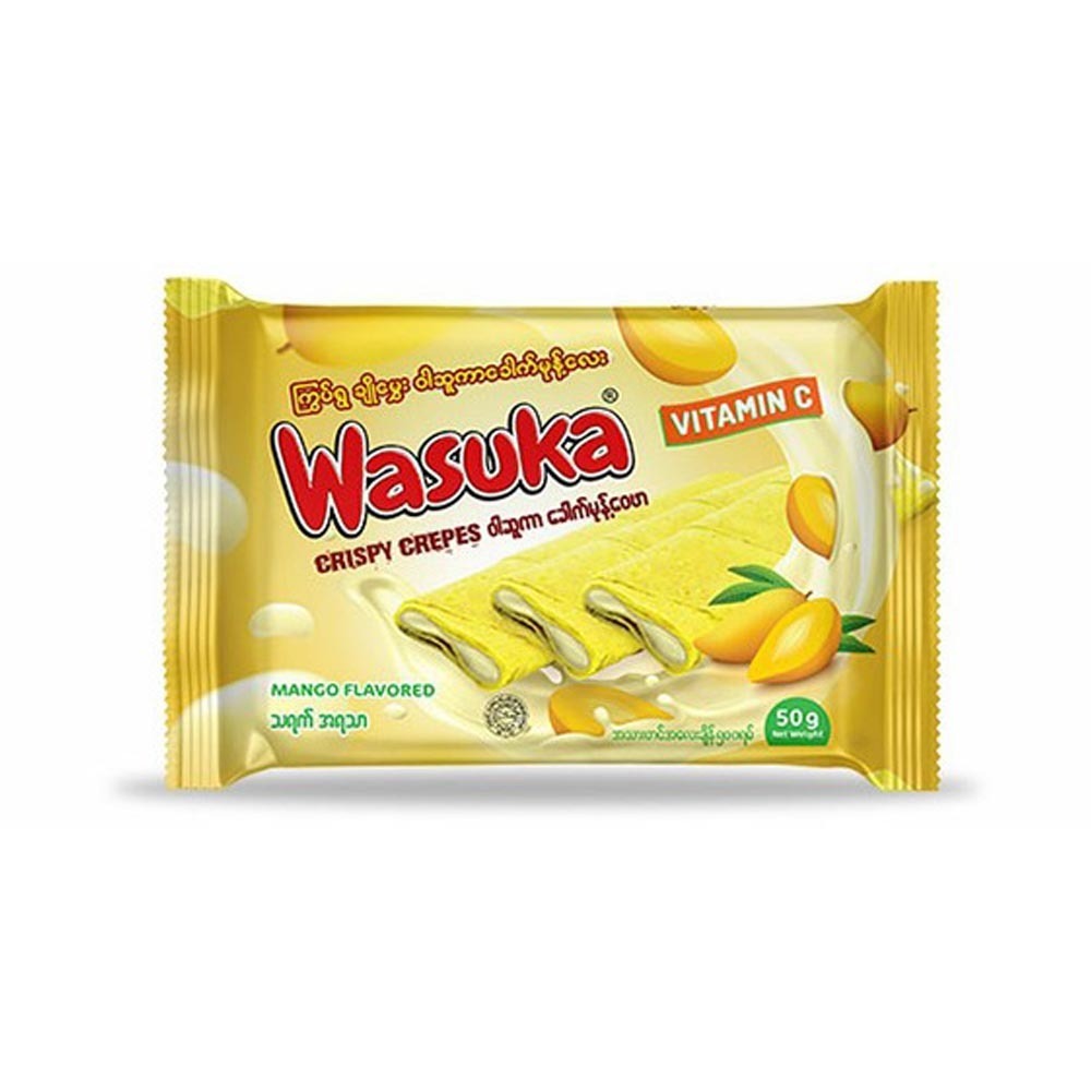 Wasuka - Crispy Mango Crepes (50g)