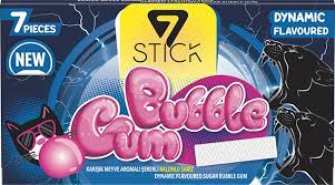 7 Stick-Bubble Gum -Dynamic Flavoured(7pcs)