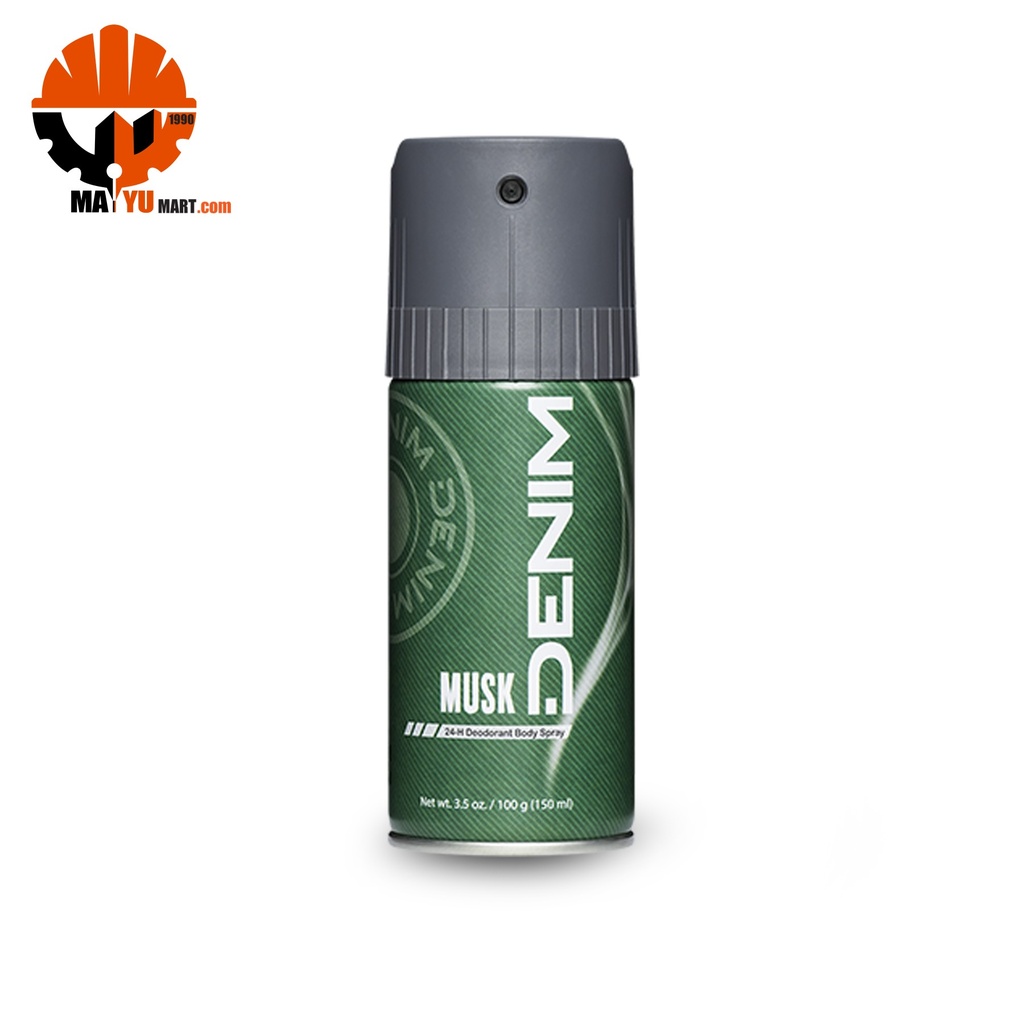 Denim - Musk - Body Spray (150ml) Green