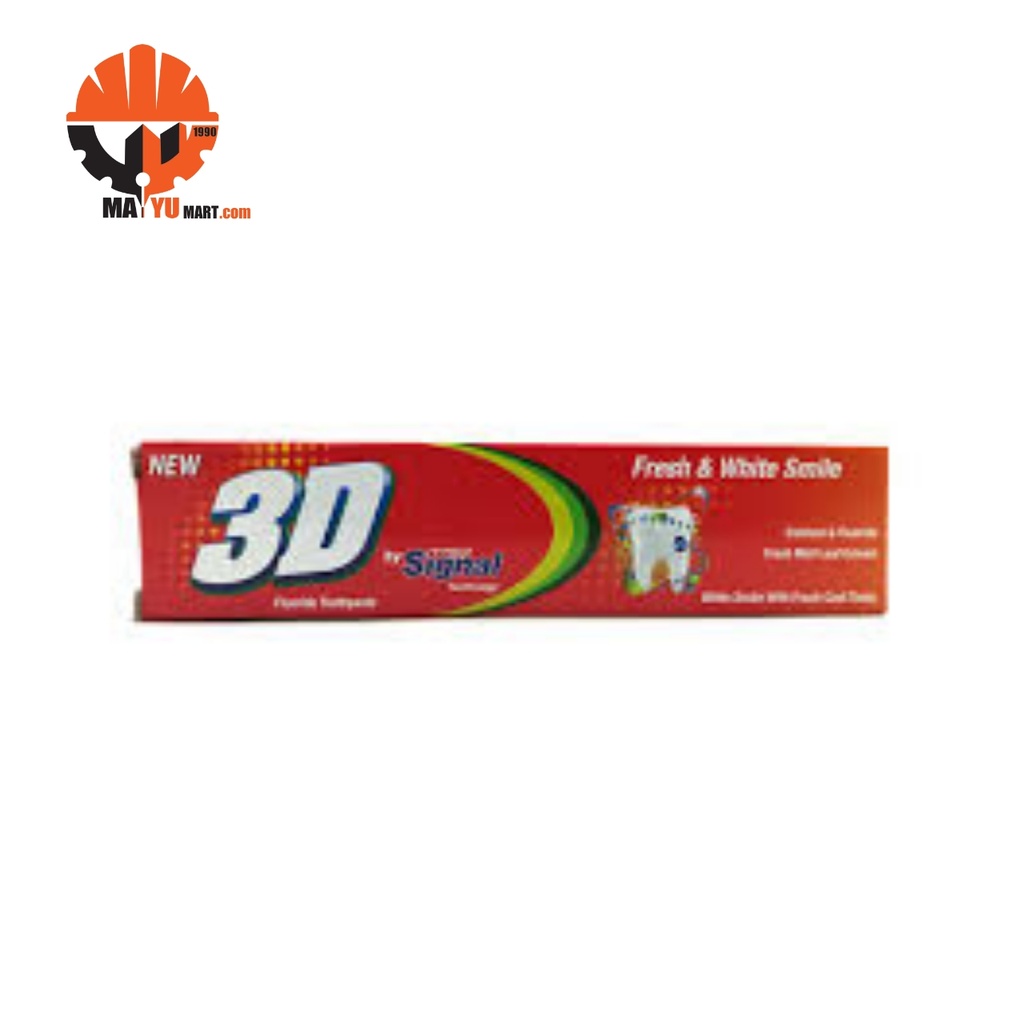 3D - Fluoride Toothpaste (160g) Red