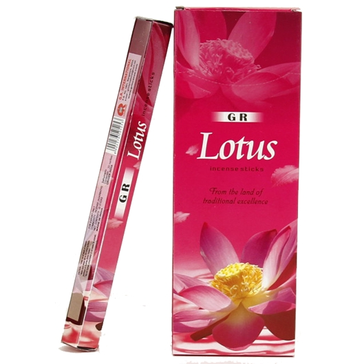 Lucky - Shwe Oae - Lotus Flower - Incense Sticks (Red)