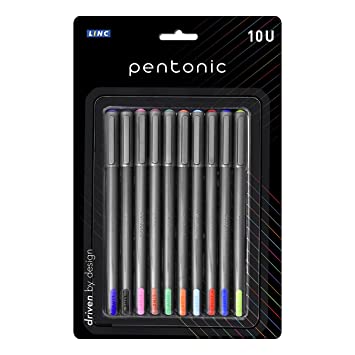 Linc - Pentonic - Colour Pen (10U) (12Pcs)