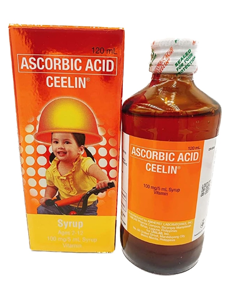 CEELIN - Ascorbic Acid - Syrup (120ml)