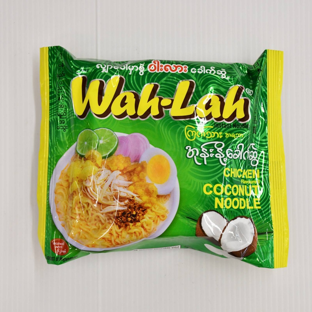 Wah Lah - Instant Noodle - Chicken Coconut Noodle (62g)