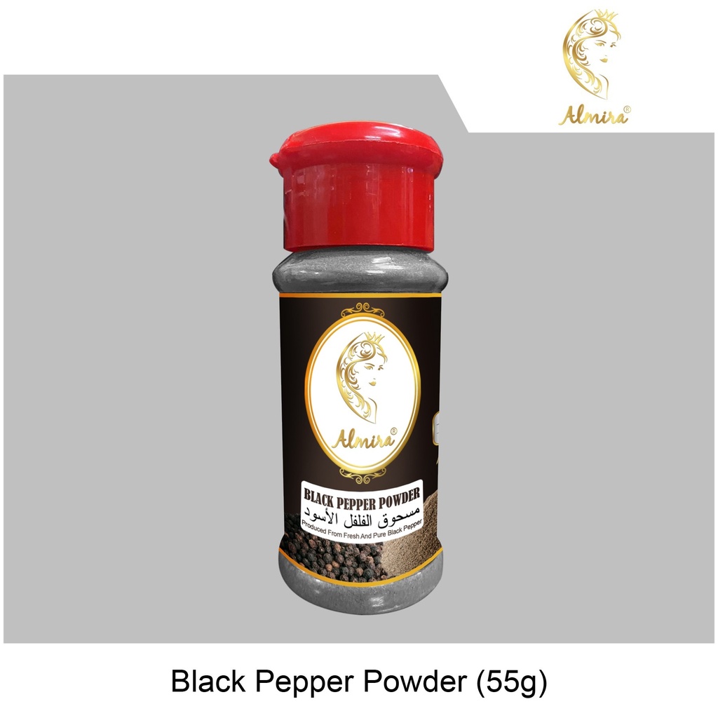 Almira - Black Pepper Powder (ငရုတ်ကောင်းမှုန့်) (55g)