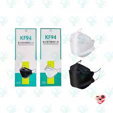 KF 94 - 3 Ply Original Mask - Black &amp; white (10 Pcs)