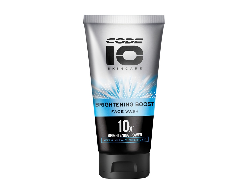 CODE 10 - Skin Care Brightening Boost Face Wash 10x Brightening Power With Vita-C Complex(100g)