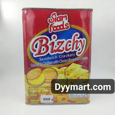 Siam Foods - Bizchy Sandwich Crackers with Cheese Flavoured Cream (600g)