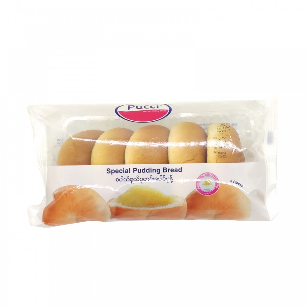 Pucci - Special Pudding Bread (5pcs) (165g)