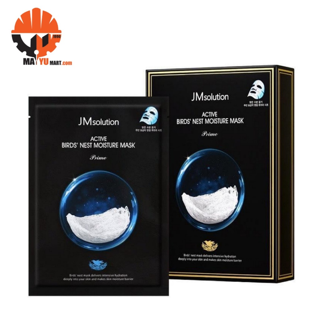 JMsolution - Active Birds' Nest Moisture Mask - Prime (30ml) Black
