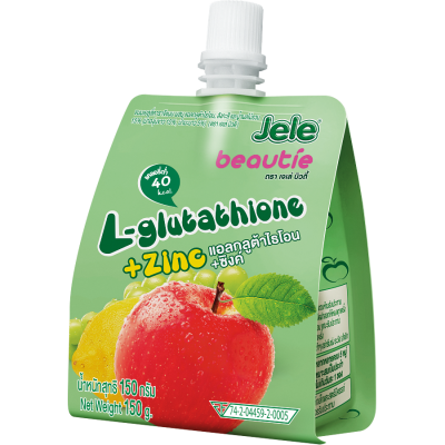 Jelle - Beautie - L-Glutathione Zinc - Apple Flavour (150g)