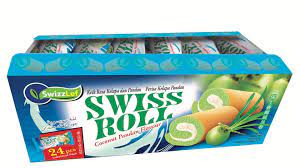 SwizzLef - Swiss Roll - Coconut Pandan Flavour (18g)